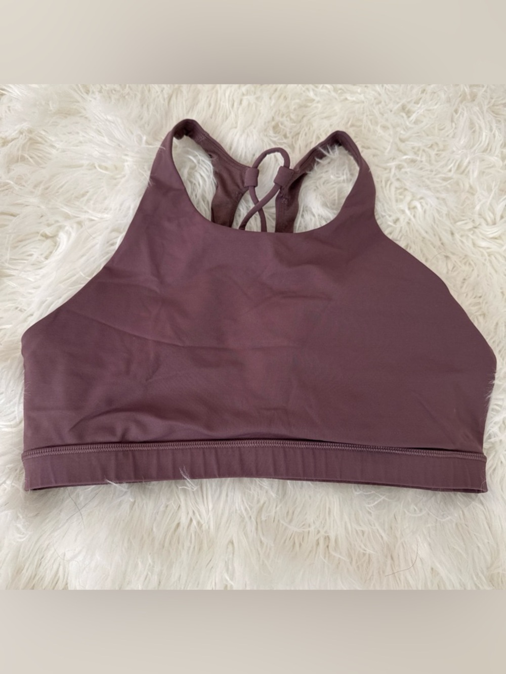 lululemon athletica Mauve Strappy Racerback Sports Bra